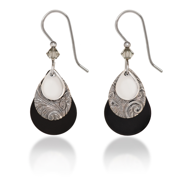 Silver Forest Earrings