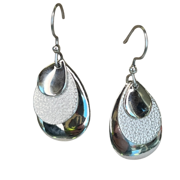 Silver Forest Earrings
