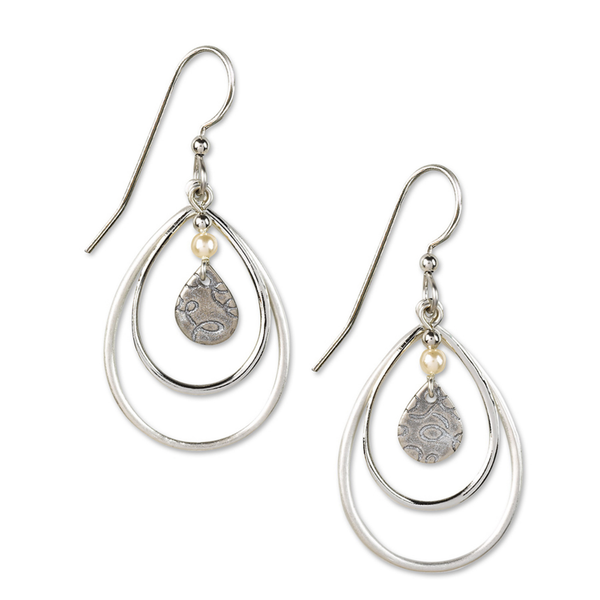 Silver Forest Earrings