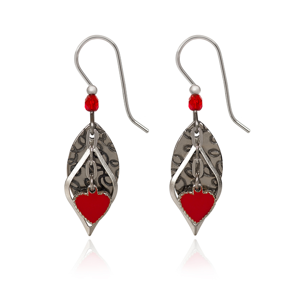 Silver Forest Earrings