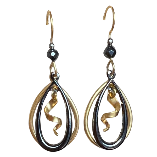 Silver Forest Earrings