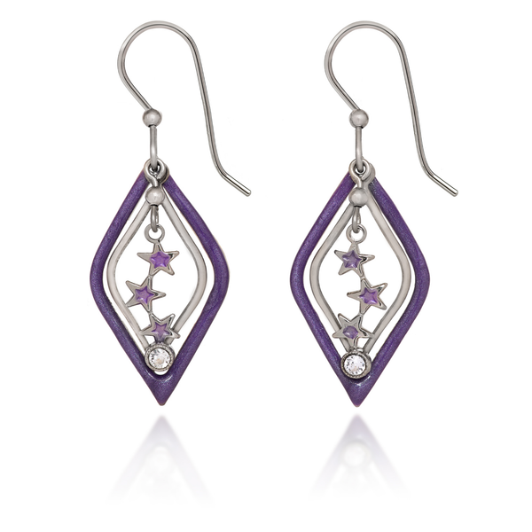 Silver Forest Earrings