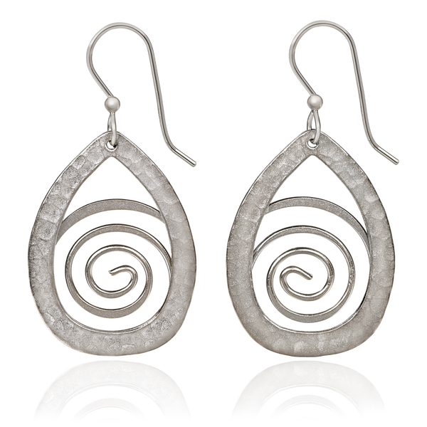 Silver Forest Earrings