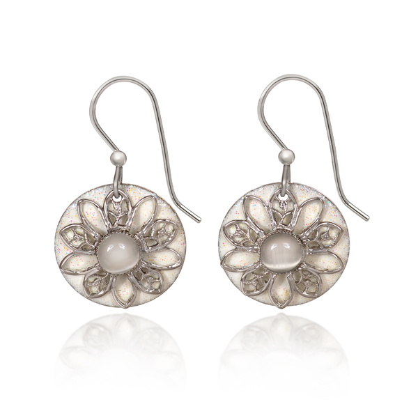 Silver Forest Earrings