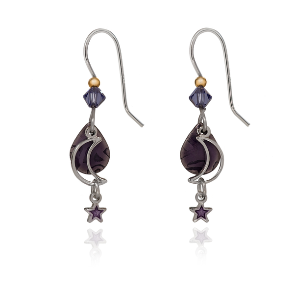 Silver Forest Earrings