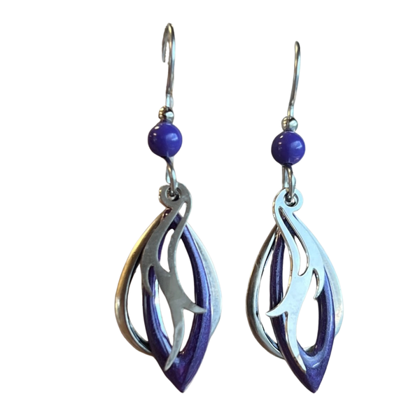 Silver Forest Earrings