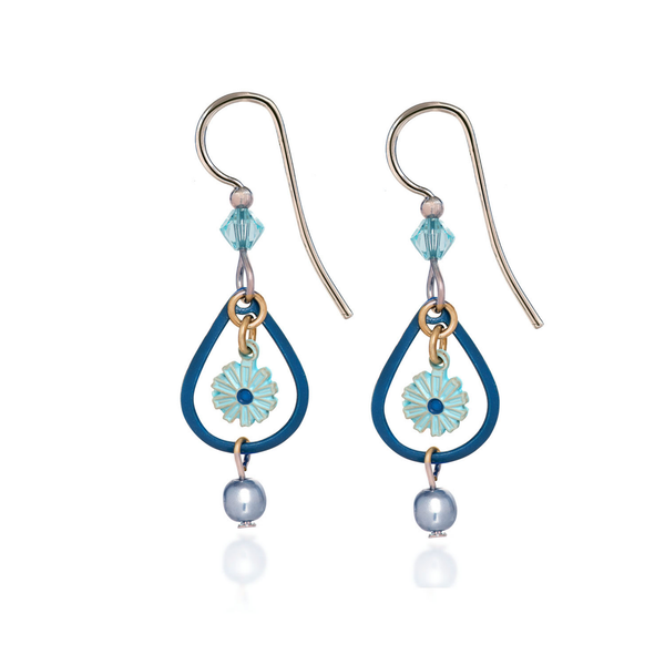 Silver Forest Earrings