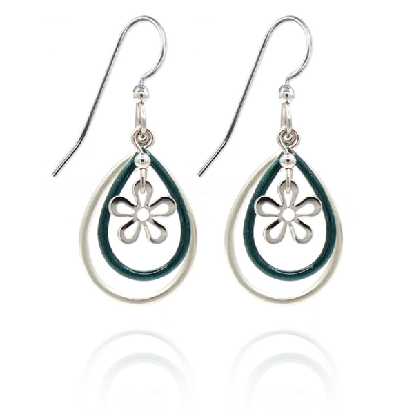 Silver Forest Earrings
