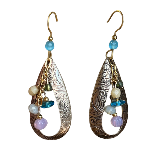 Silver Forest Earrings