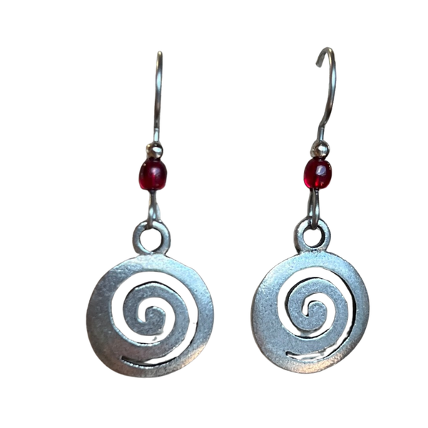 Silver Forest Earrings