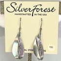 Silver Forest Earrings