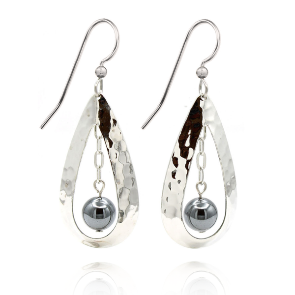 Silver Forest Earrings