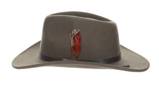 Buy khaki Dakota - Crushable Wool Felt Hat