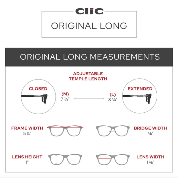 CliC Reader Original Long - Black