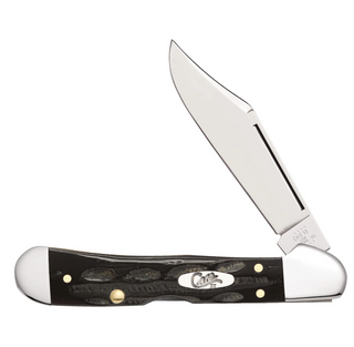 Case® - Jigged Buffalo Horn Mini CopperLock® #65022
