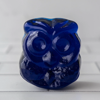 Buy cobalt Blenko - Owl Critter