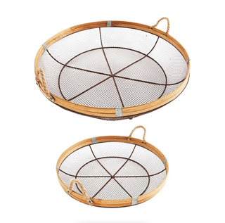 Set of 2 Wire Nested Basket