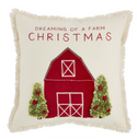 Farm Christmas Applique Pillows