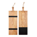Long Black Wood Boards