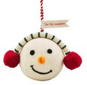 Snowman Ball Ornaments