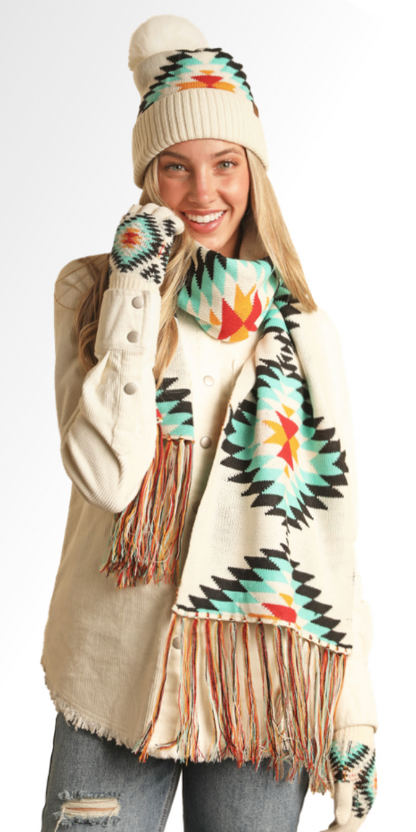 Scarf Gift Set -  Turquoise