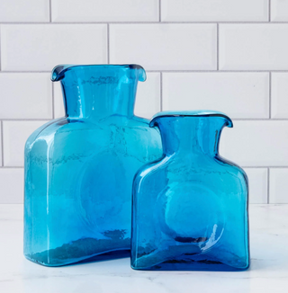 Buy turquoise Blenko Glass - Water Pitcher