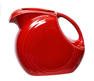 Buy scarlet Fiesta Disk Pitcher - Large