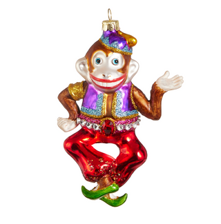 5.5" Circus Monkey Ornament