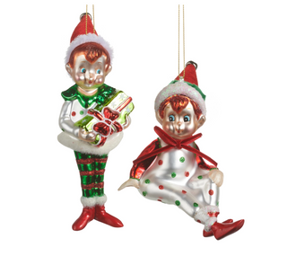 6" Elf Ornament