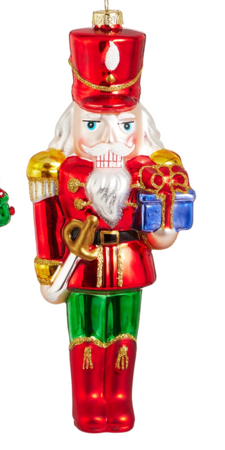 8.25" Traditional Nutcracker Ornament