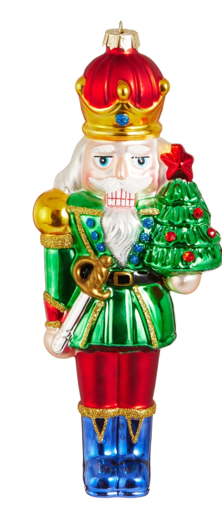 8.25" Traditional Nutcracker Ornament