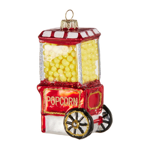 4" Popcorn Machine Ornament