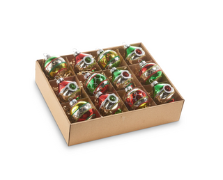 2" Box of Vintage Ornaments