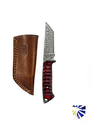 A 2. Titan Diver - Damascus Steel/ Tanto Point/ Edc / Tac