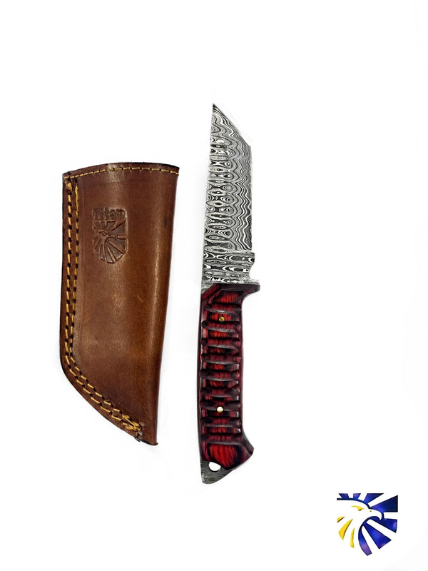 A 2. Titan Diver - Damascus Steel/ Tanto Point/ Edc / Tac