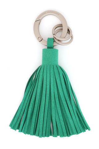 Buy green Handbag Handcuff® -  Microfiber Tassel Key Chain