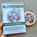 Wildflower Sampler Embroidery Craft Kit