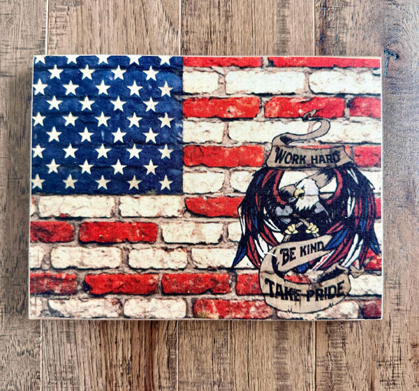 Wood Block Signs