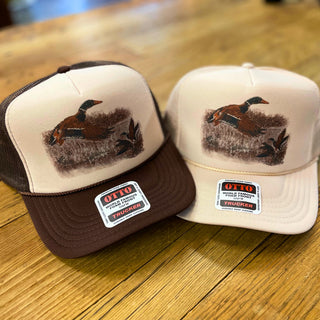 Retro Duck Trucker Cap - Multiple Color Options