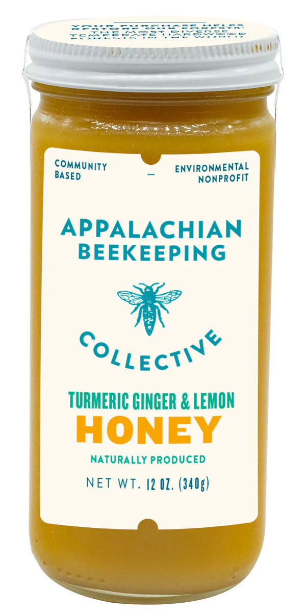Appalachian Honey- Tumeric Ginger Creamed  (12oz jar)