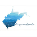 All My Memories West Virginia Postcard