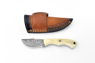 Titan Arctic Edc Damascus Knife TK-128
