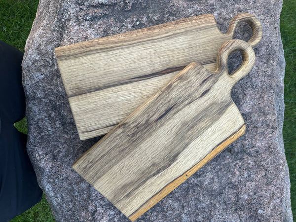 Charcuterie board- Black Limba wood