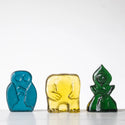 Blenko Glass Mothman Cryptid Critter - Fig