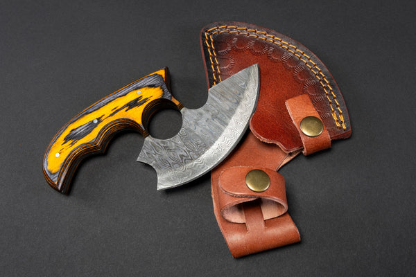 Titan Custom Alaskan Ulu Style Blade, Perfect For Outdoors