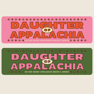 Daughter of Appalachia Bumper Sticker