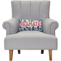 Chinoiserie Dramatic Hook Pillow
