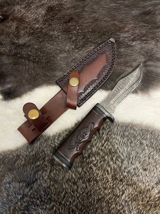 Grizzly Timberline Damascus Knife Damascus Knife TK-099  (Compact)