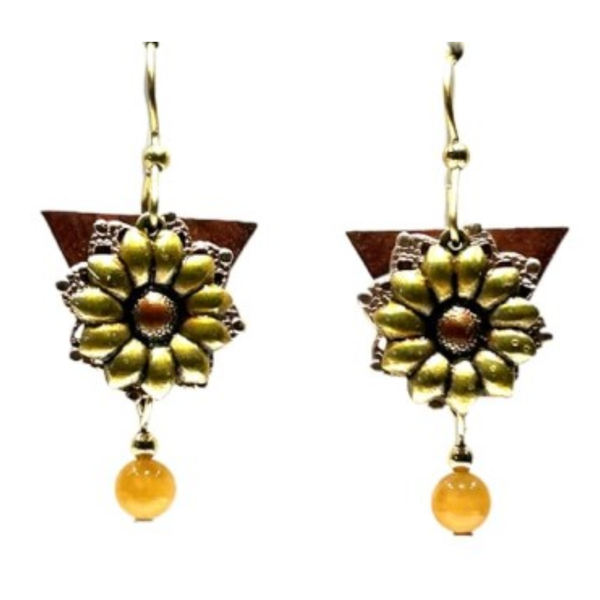 Silver Forest Earrings