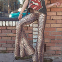 Golden Cat Crop Bell Bottoms